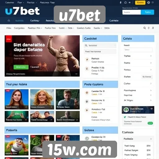 Experiência do usuário no site u7bet é satisfatória